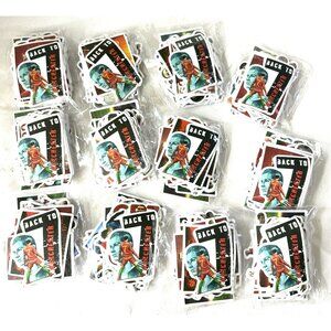 CR7 Cristiano Ronaldo Lot of 12 Packs of 50 Decals Stickers each Soccer Football